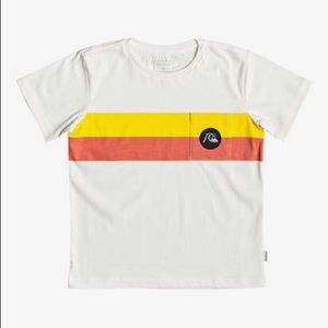 Quicksilver Season Stripe Pocket Tee - NWT!